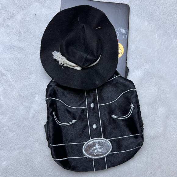 Other - Thrills & Chills Bearded Dragon Reptile Halloween Cowboy Black Costume
